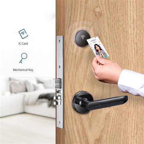 smart card hotel door lock|smart door lock with fingerprint.